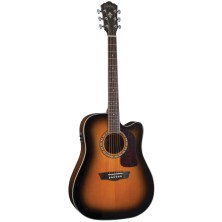 Washburn HD10SCETB Heritage Tobacco Sunburst