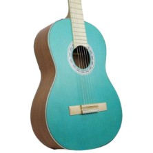 Guitarra Clásica Eléctrificada Valencia VC364AB Aqua Blue