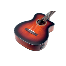 Guitarra Clásica Eléctrificada Valencia VA434CECSB Sunburst