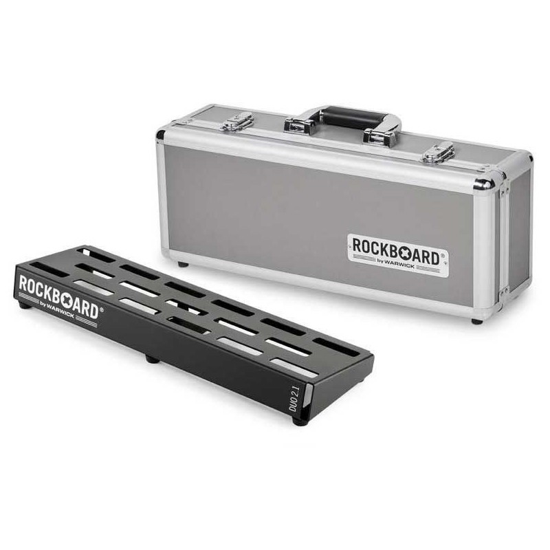 Estuche Pedales RockBoard DUO 2.1 Pedalera Con Flight Case