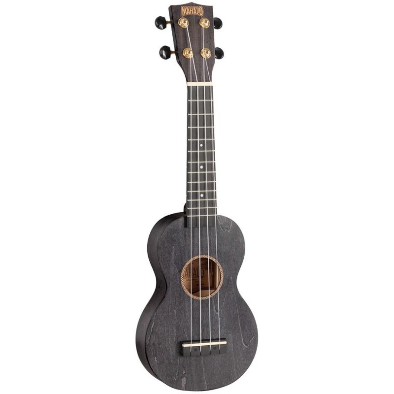 Ukelele Soprano Mahalo MS1TBK Trans Black