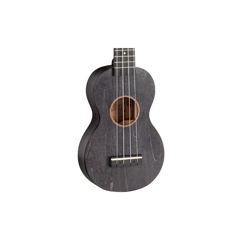 Ukelele Soprano Mahalo MS1TBK Trans Black