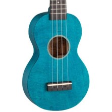 Ukelele Soprano Mahalo MS1TBU Trans Blue