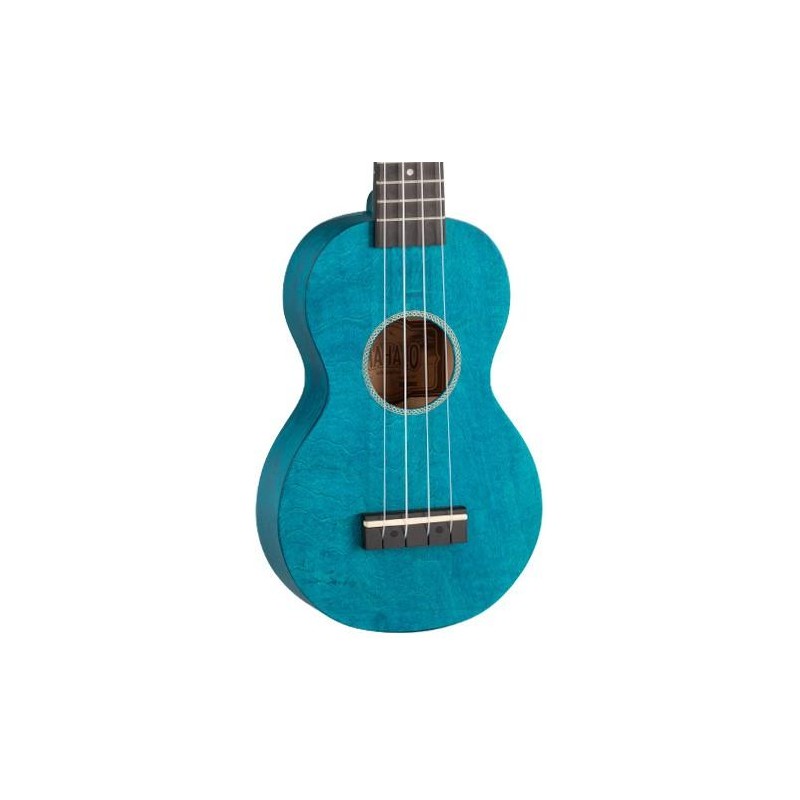 Ukelele Soprano Mahalo MS1TBU Trans Blue