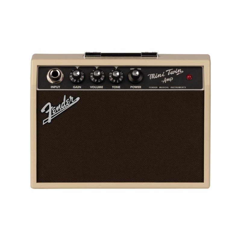 Mini Amplificador Fender Mini 65' Twin Amp Blonde