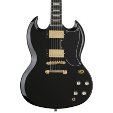 Guitarra Eléctrica Sólida Epiphone SG Custom Ebony