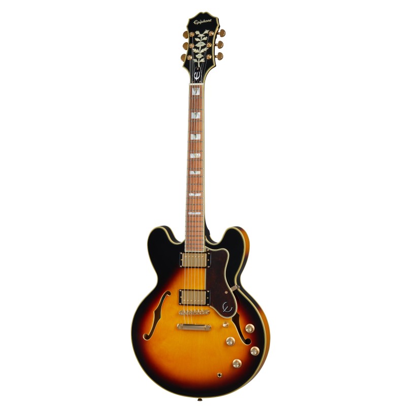 Guitarra Eléctrica Semisólida Epiphone Sheraton II Pro Vintage Sunburst