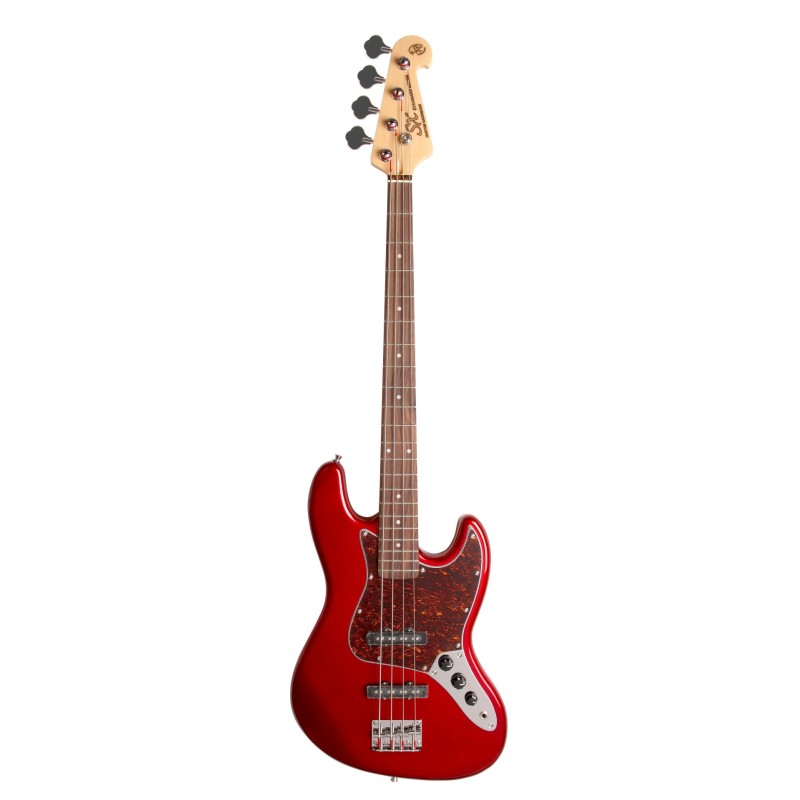 Bajo Electrico 4 Cuerdas SX JB DB1 Candy Apple Red