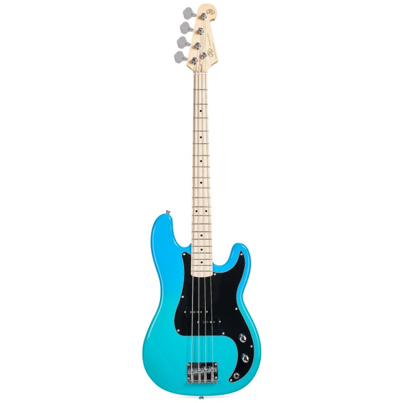 Bajo Electrico 4 Cuerdas SX SBM2BG Blue Glow