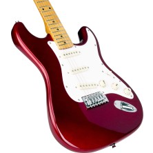 Guitarra Eléctrica SX ST 3/4 Candy Apple Red