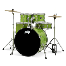 PDP by DW Centerstage Studio Electric Green Sparkle