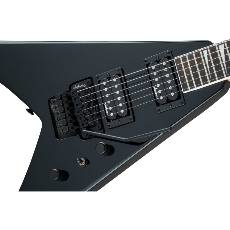 Guitarra Eléctrica Sólida Jackson JS32 King V Gloss Black