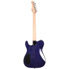 Guitarra Eléctrica Sólida G&L Tribute Asat Deluxe Bright Blueburst