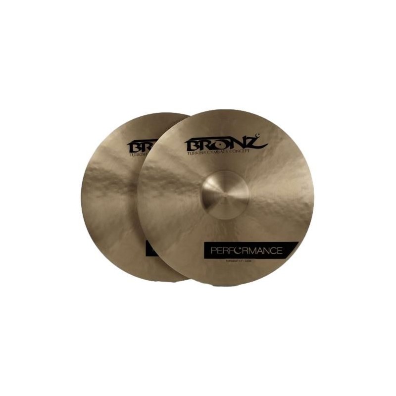 BRZPERHH15 Bronz 15'' Hi Hat BRZPERHH15 Performance Series Plato Batería