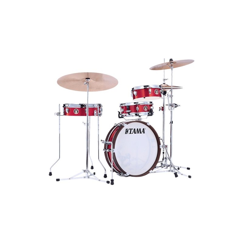 LJK48P-BRM Tama LJK48P-BRM Club Jam Pancake Burnt Red Mist