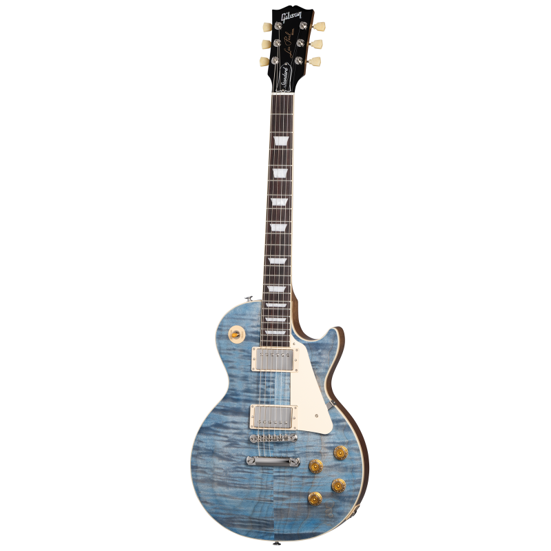 GIBS-LPS500OBNH1 Gibson Les Paul Standard 50'S Figured Top Ocean Blue