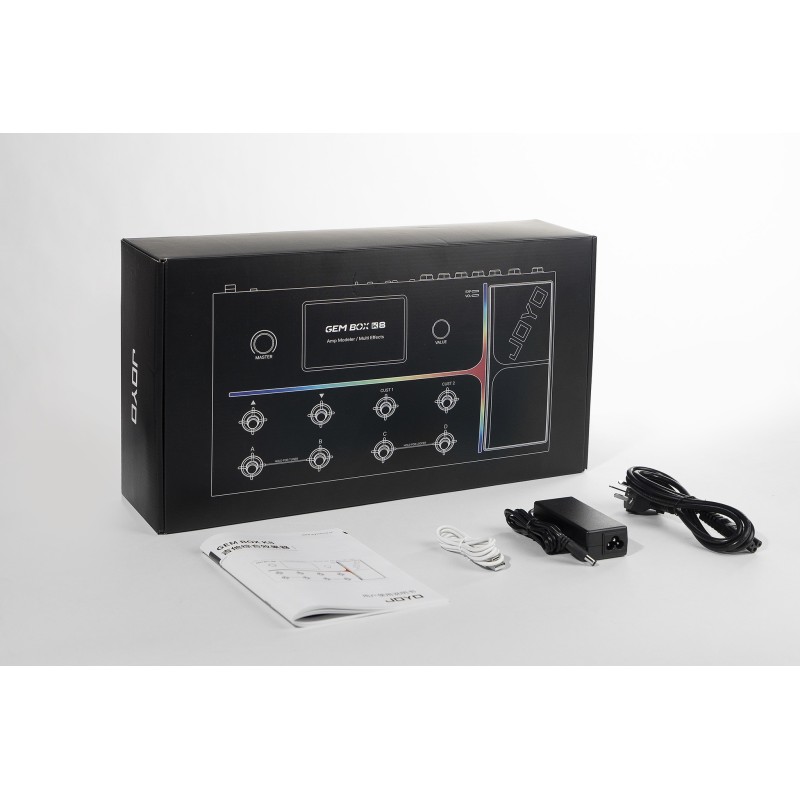 GEM-BOX-K8 Joyo GEM-BOX-K8 Pedalera multiefectos modelado digital