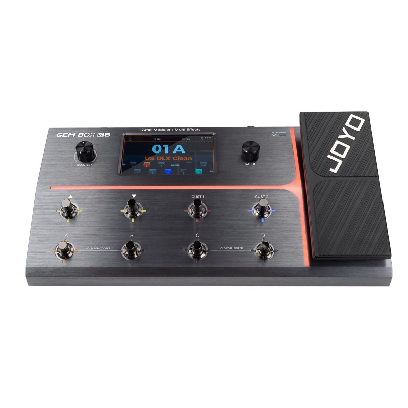 GEM-BOX-K8 Joyo GEM-BOX-K8 Pedalera multiefectos modelado digital