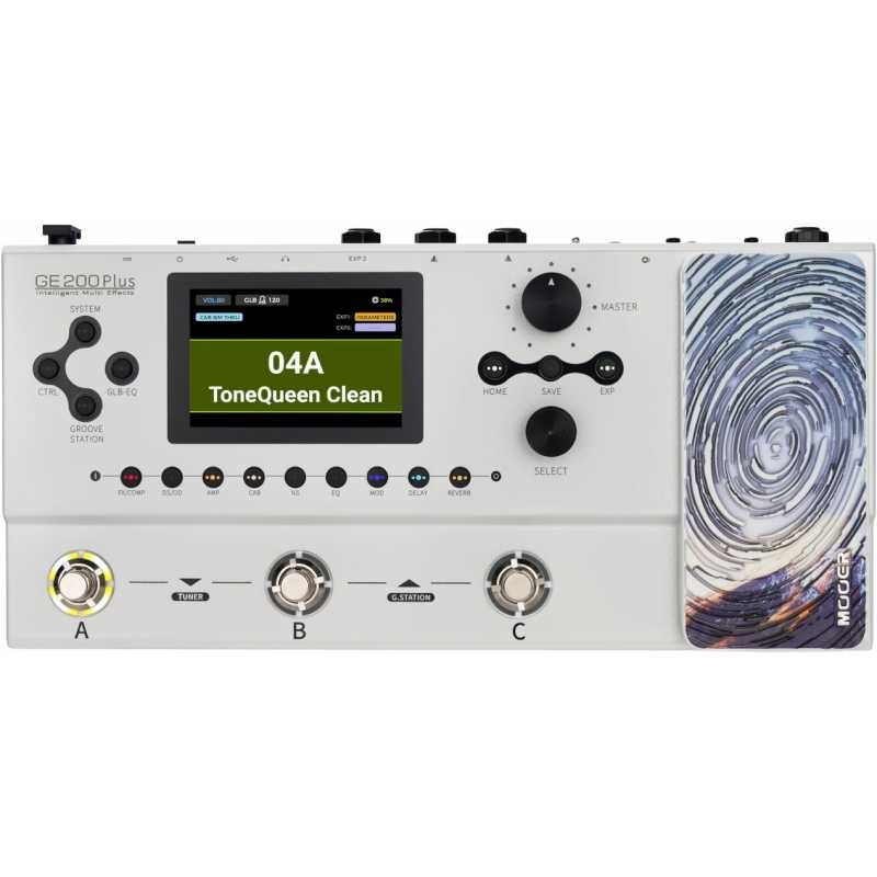 737708 Mooer GE 200 Plus Pedalera Multiefectos Guitarra