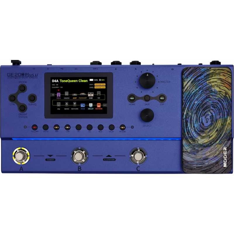737709 Mooer GE 200 Plus Li Pedalera Multiefectos Guitarra
