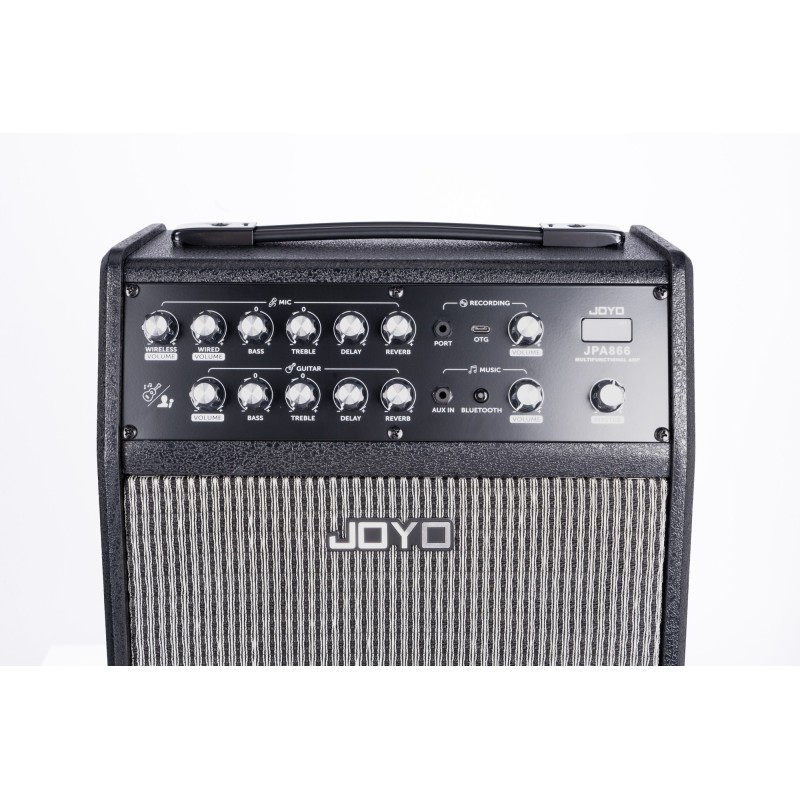 JPA-866 Joyo JPA-866 Altavoz portátil recargable con 2 micrófonos