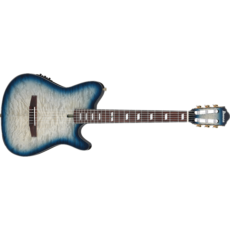 FRH20QMNCTL Ibanez FRH20QMN-CTL Guitarra electroacústicas Cosmic Blue Starburst Low Gloss