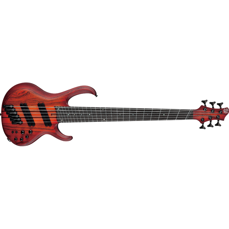 BTB866MSBRF Ibanez BTB866MS-BRF Bass Workshop Brown Topaz Burst Flat