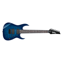 Ibanez GRG7221QA-TBB Gio 7 cuerdas Transparent Blue Burst
