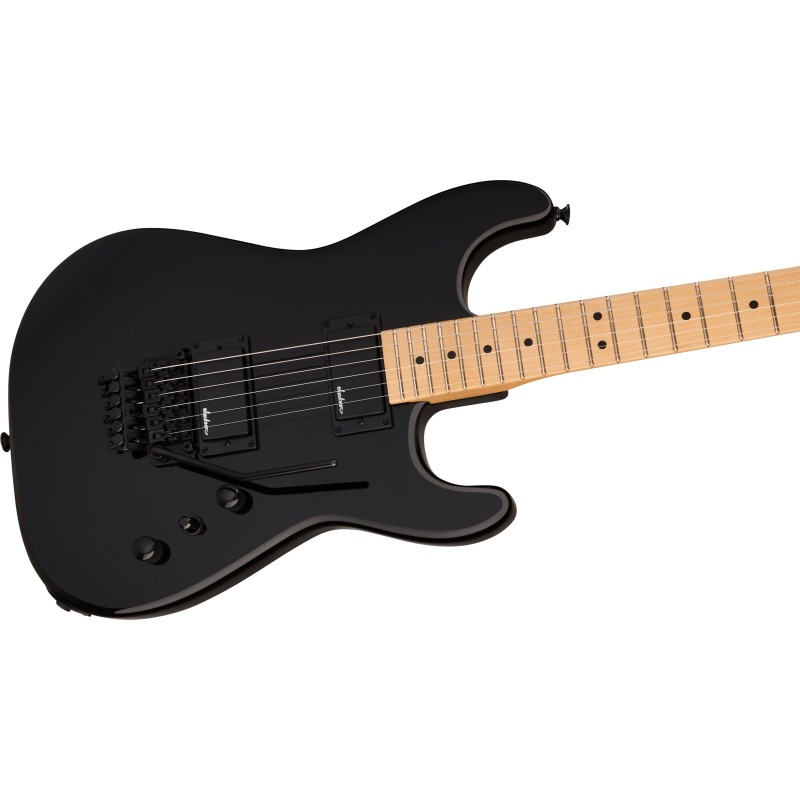2910059503 Jackson Pro Origins 1985 San-Dimas SD1 HH MPL Gloss Black Guitarra Eléctrica