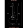 Bromo BAT2MCE Guitarra Electroacústica