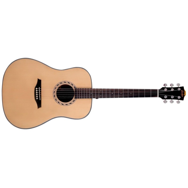 BAB1 Bromo BAB1 Dreadnought Guitarra Acústica Natural