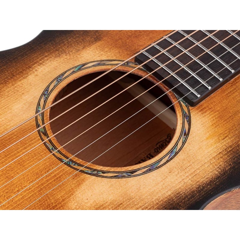 BAR6HHS Bromo BAR6H HS Historic Sunburst Guitarra Acústica