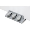 Kurzweil KAS5W Soporte Con Pedales Para Ka90 Blanco