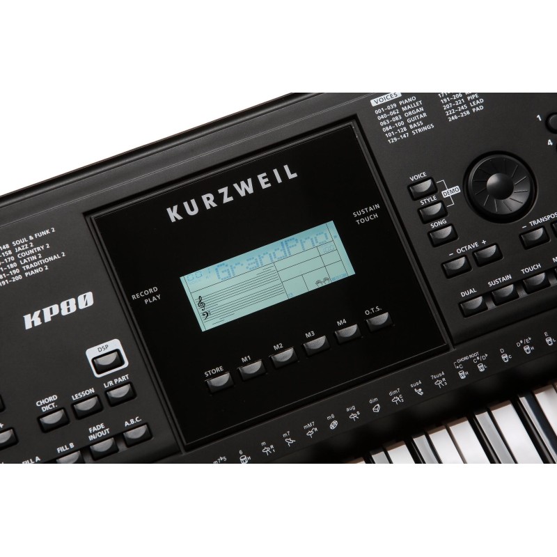 KP80 Kurzweil KP80 Teclado Digital 61 Teclas