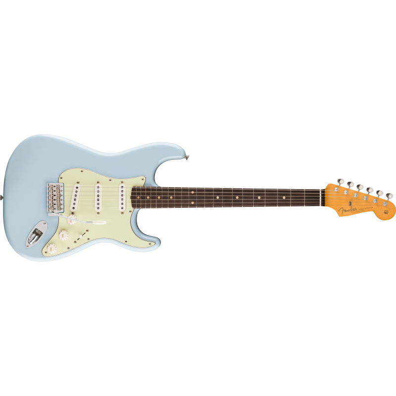 0148080372 Fender LTD Vintera II Road Worn 60'S Stratocaster Sonic Blue Guitarra Eléctrica