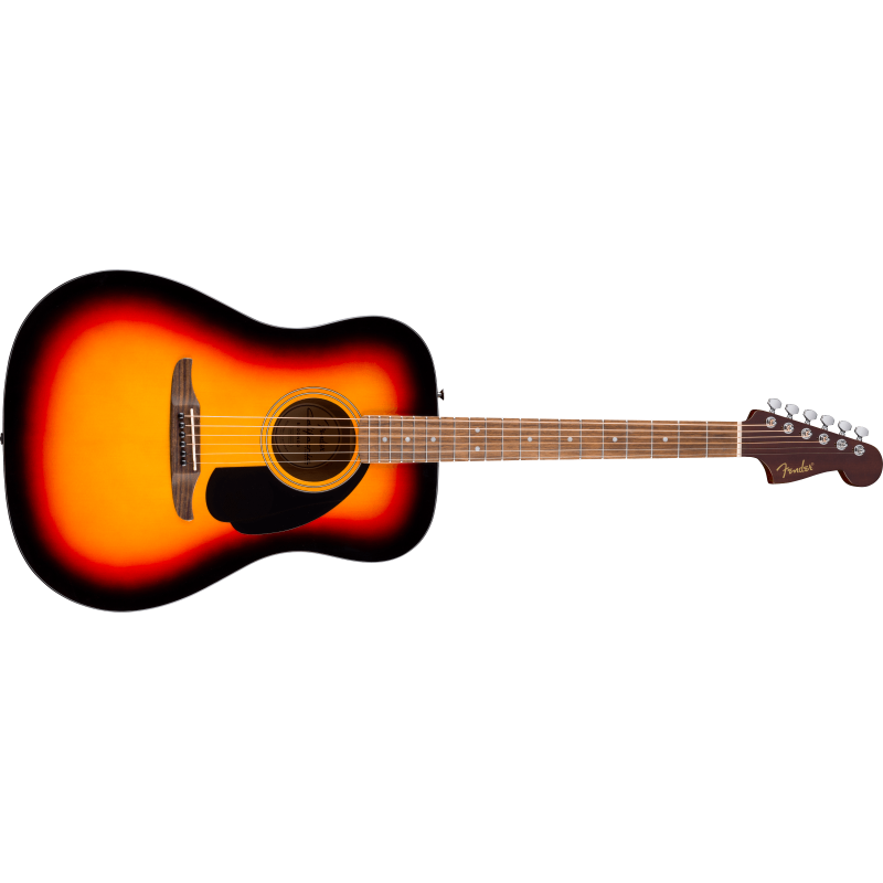 0974200500 Fender CA Standard Redondo 3 Tone Sunburst Guitarra Acústica