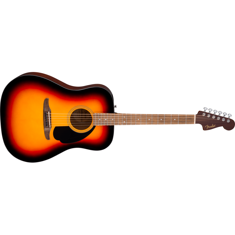 0974200500 Fender CA Standard Redondo 3 Tone Sunburst Guitarra Acústica