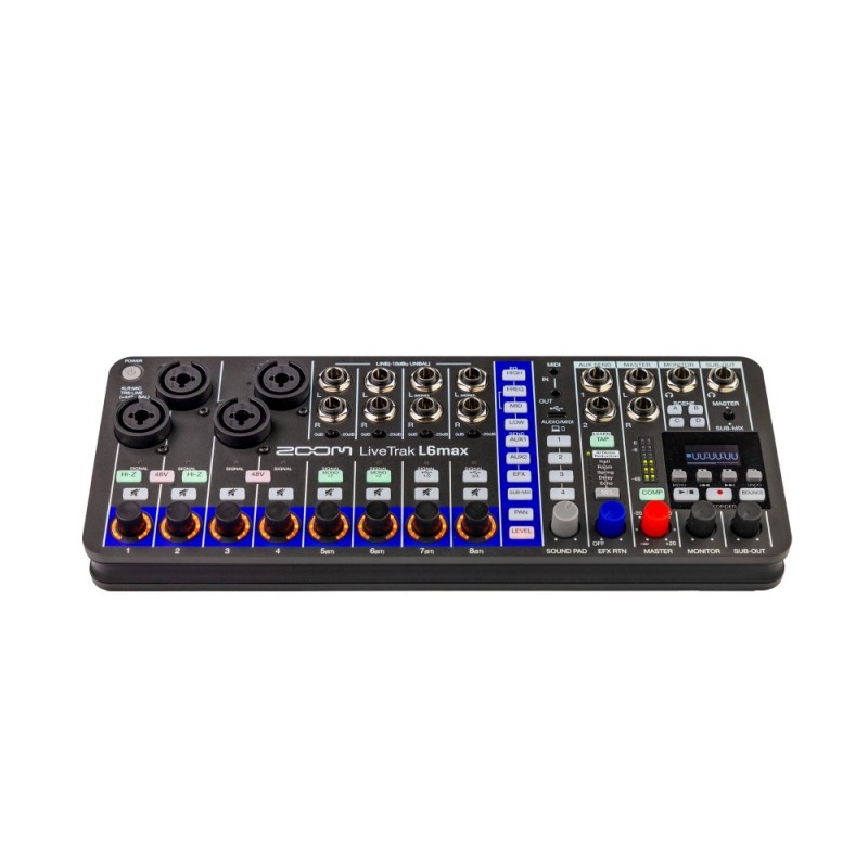 9543278909006 Zoom L6max LiveTrak Mesa de mezclas digital