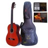 Antonio de Toledo Tomatito Almería Roja Guitarra Flamenca negra de palo santo de Patagonia