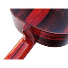 ATF-TOMATITOALMERIAROJA Antonio de Toledo Tomatito Almería Roja Guitarra Flamenca negra de palo santo de Patagonia