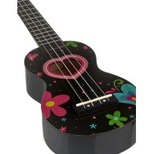 maha-MA1HEBK Mahalo MA1HEBK Ukelele Soprano Corazones con Funda