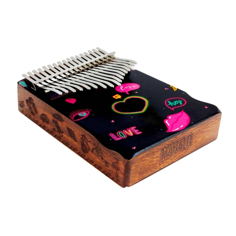 MKA17HE Mahalo MKA17HE Kalimba Cheetah