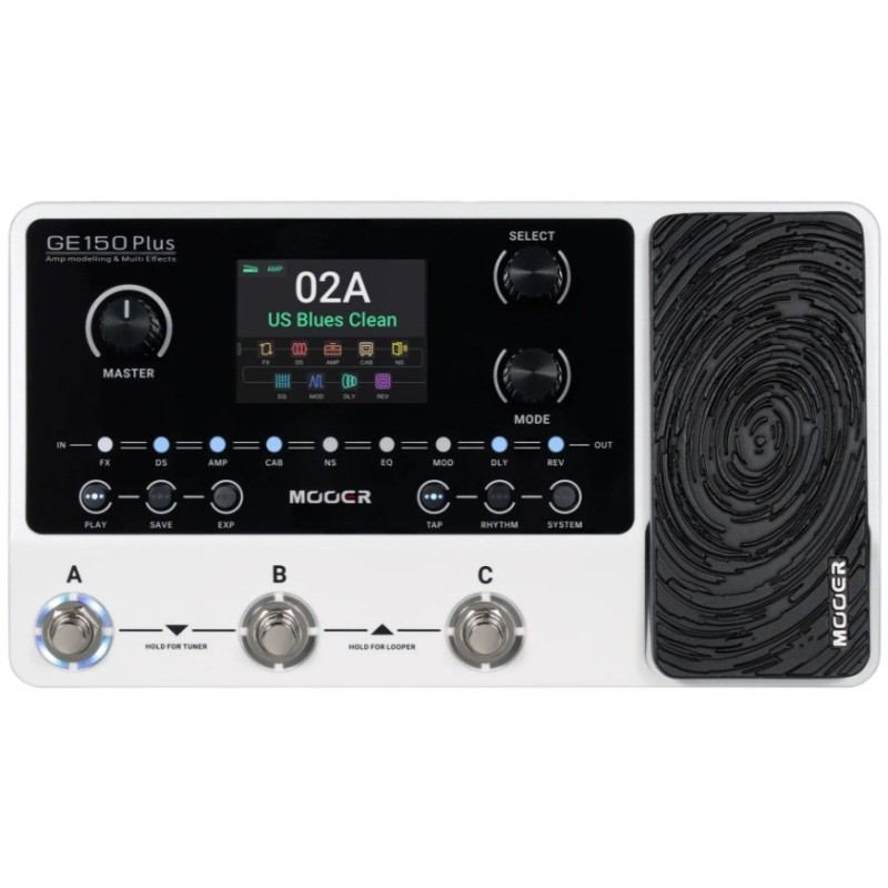 1005458 Mooer GE 150 PLUS Pedalera Multiefectos Guitarra