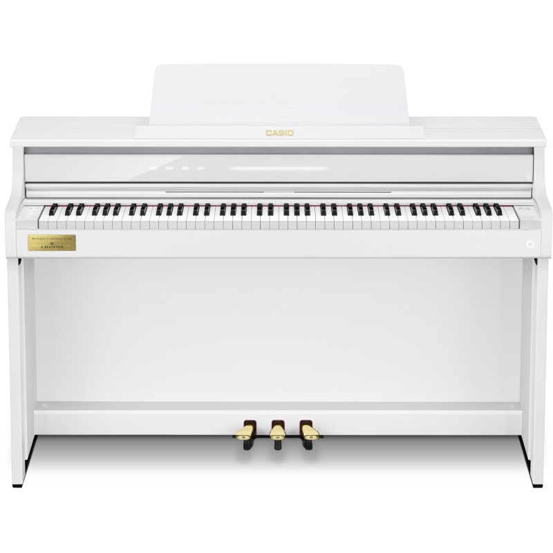 736316 Casio Celviano AP-750WE Blanco Piano Digital con colaboración de C.Bechstein