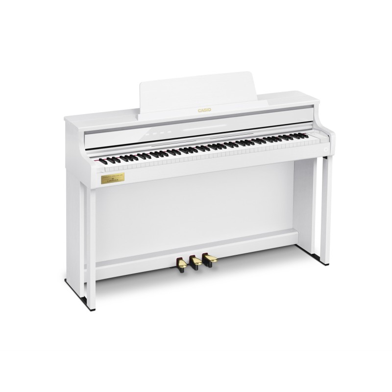 736316 Casio Celviano AP-750WE Blanco Piano Digital con colaboración de C.Bechstein