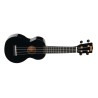 Mahalo MR1BKK Series Rainbow Pack Ukelele Soprano Negro