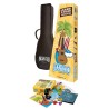 Mahalo MR1BKK Series Rainbow Pack Ukelele Soprano Negro