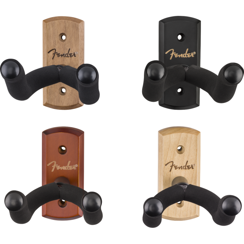 0991804042 Fender Essentials Wall Hanger Nogal Soporte Pared Guitarra