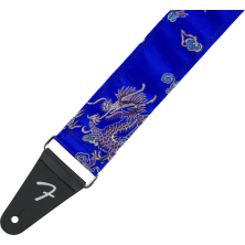 0990638052 Fender Satin Dragon Strap Ryl Blue Correa de Guitarra