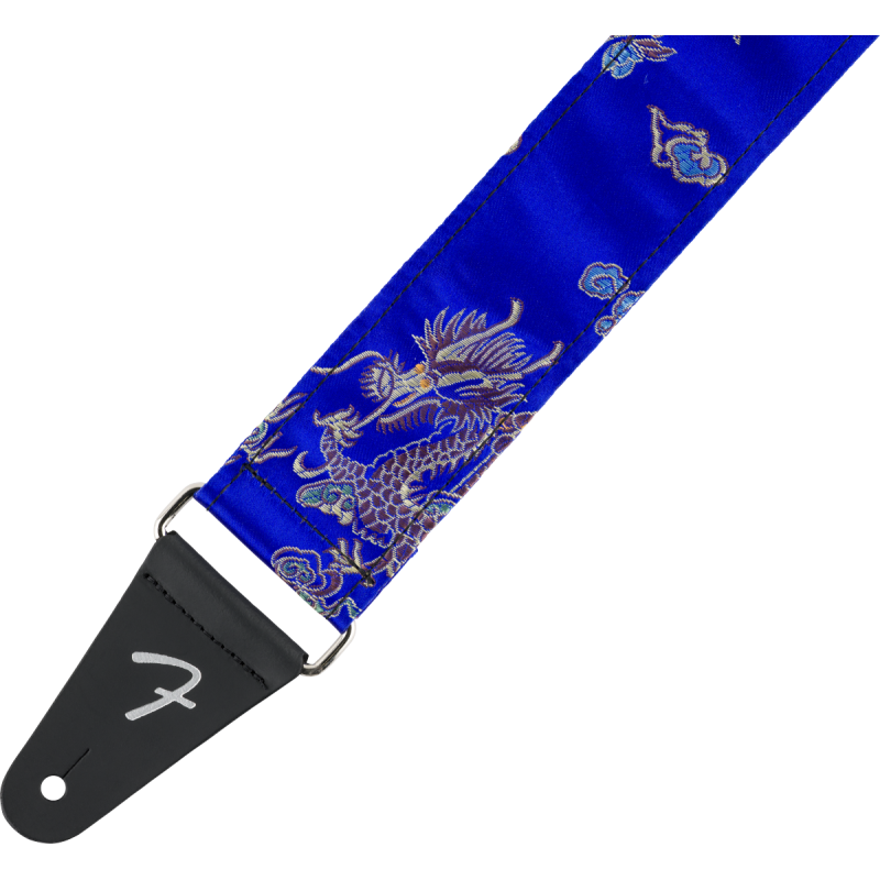 0990638052 Fender Satin Dragon Strap Ryl Blue Correa de Guitarra